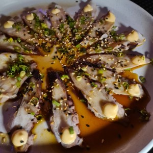 Carpaccio - Tako Sunomono