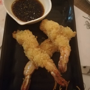 tempura de langostinos