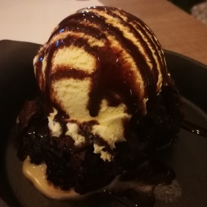 Brownie & Vainilla Ice Cream