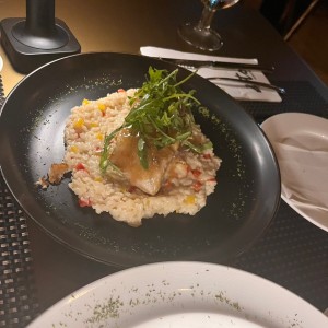 Corvina con rissoto