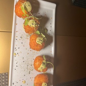 Croquetas de cangrejo