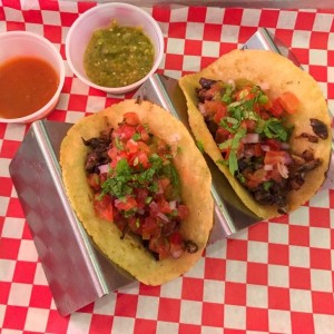 Tacos Vegetarianos (sin queso)