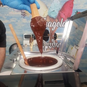 cobertura de chocolate