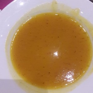 sopa de zapallo