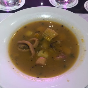 sopa de mariscos