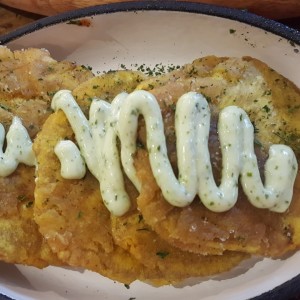 Patacones con Chimi