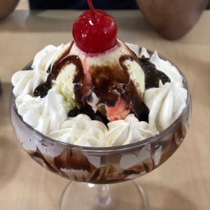 sundae de chocolate