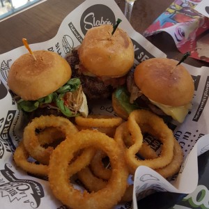 trio de sliders