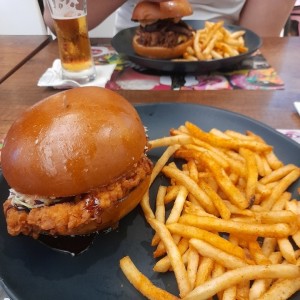 korean chicken sandwich