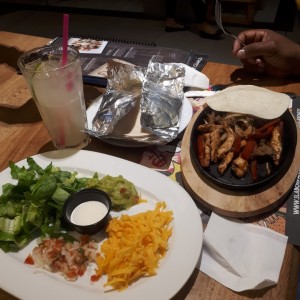 fajita de pollo