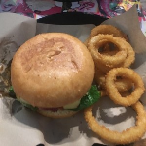 hamburguesa con quesos