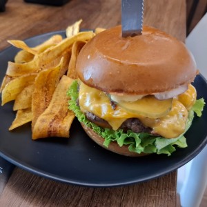 Burger - Retro Cheese Burger