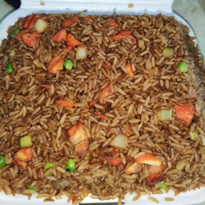 arroz frito de pollo