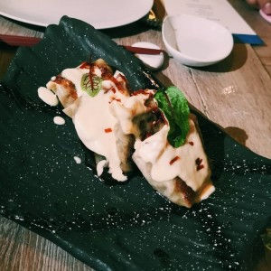 truffled mushrooms dumplings