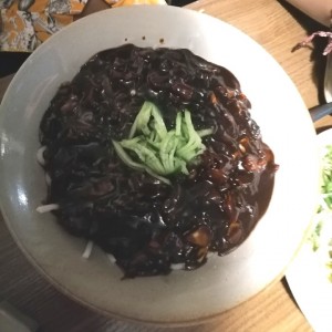 Fideo de frijoles negros