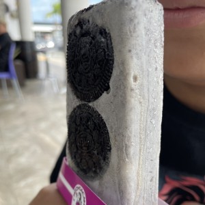 Paleta de oreo