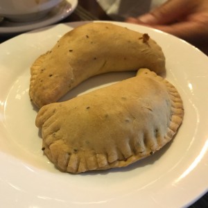 empanadas de vegetales asados