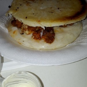 arepa de chicharon