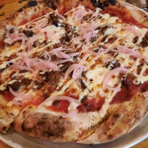 brisket pizza