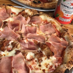 pizza de jamon