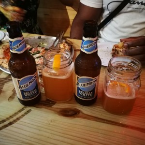 Cervezas blue moon