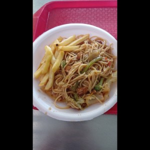 chowmein con papas 