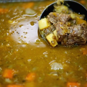 SOPA DE LENTEJAS 