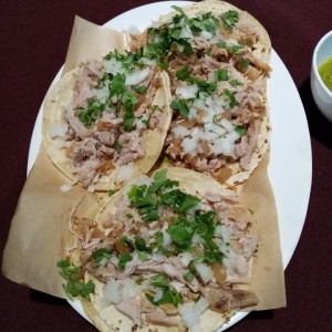 carnitas surtidas