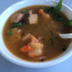 sopa de mariscos