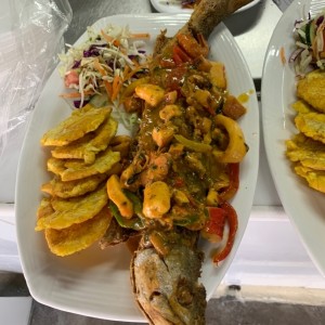 Pescado a lo macho