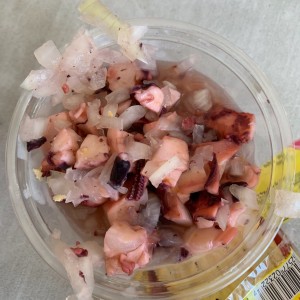 ceviche de pulpo