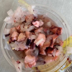 ceviche de pulpo