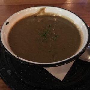 sopa de lentejas