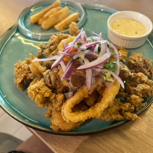 Jalea de Corvina o de Mariscos