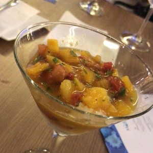 Postres - Ceviche de Frutas