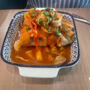 sudado de pescado y mariscos