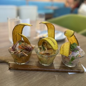 Degustacion de ceviche 