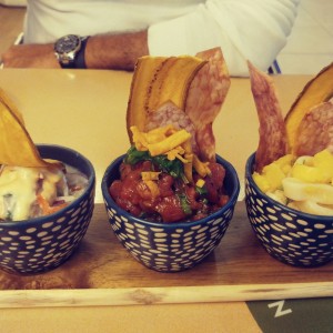 trio de ceviches