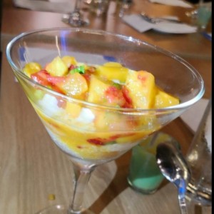 Postres - Ceviche de Frutas