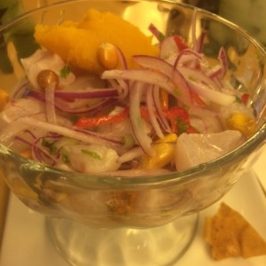 ceviche peruano tipico