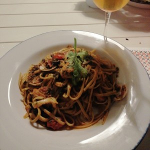 Linguini frutos del mar