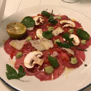 Carpaccio Di Manzo