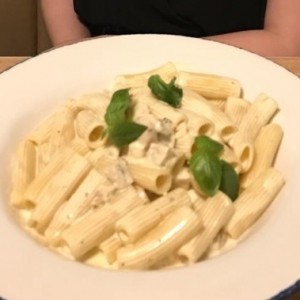 alfredo con pollo