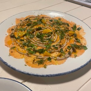 Carpaccio Di Salmone