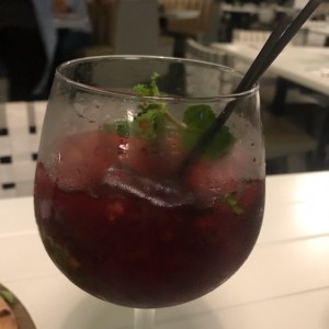 mojito de frutos del bosque