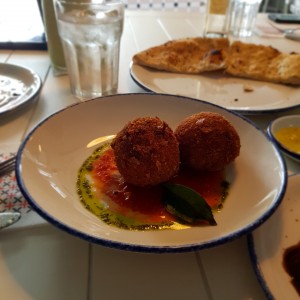 Arrancini de osobuco