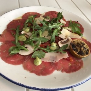 carpaccio di manzo