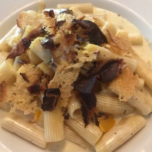 Rigatoni Ni Carbonara Ni Alfredo