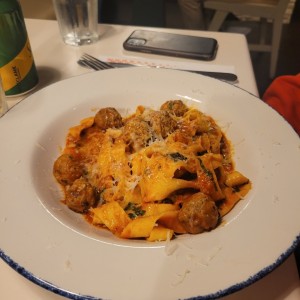 Pastas - Tagliatelle & Polpette