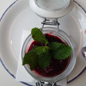 panacotta de frutos rojos